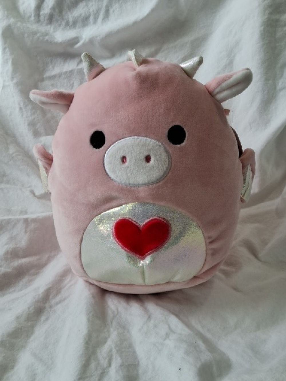Squishmallows Dakota The Dragon, 2019 Version With Heart, NWT, HTF